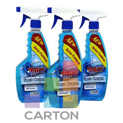 MAXY GLASS CLEANER LIQUID 3*650ML
